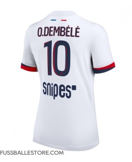 Günstige Paris Saint-Germain Ousmane Dembele #10 Auswärtstrikot Damen 2025-26 Kurzarm